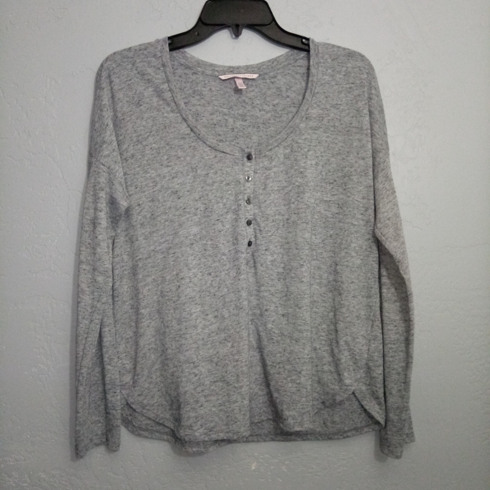 Victoria Secret Long Sleeves Night Sleep Shirt S